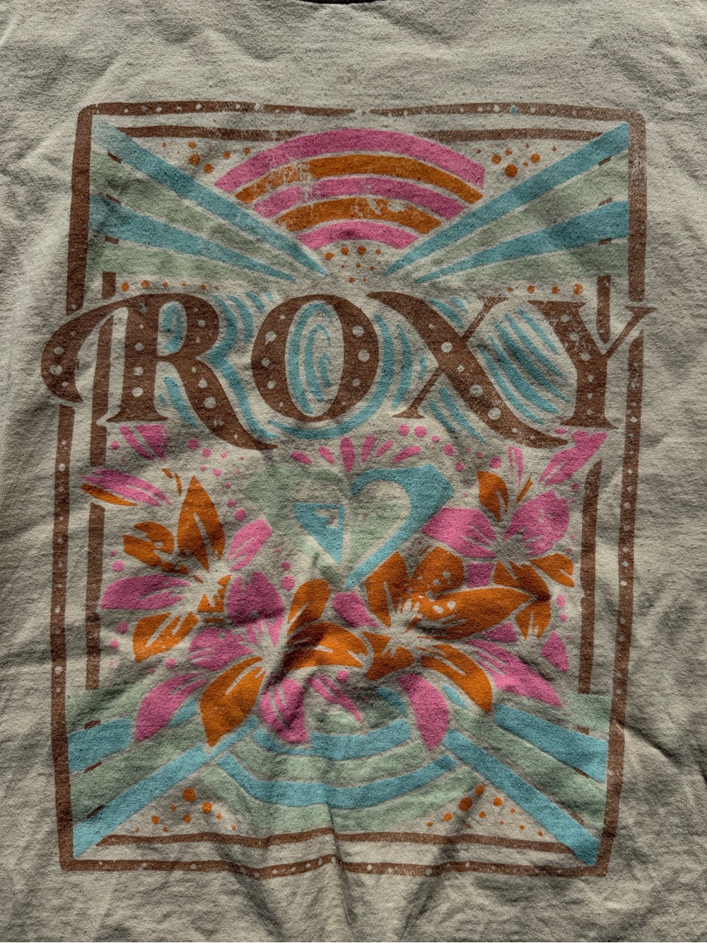 Roxy Rays Oversized Tee - Picture 2 of 4